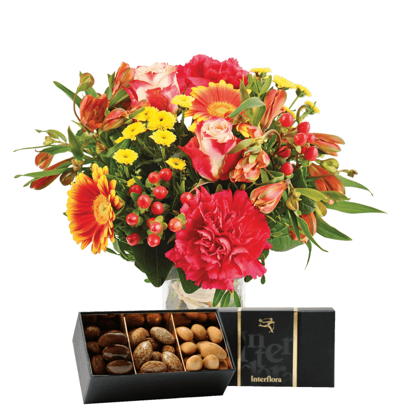 Interflora – Livraison Bouquet de Fleurs et Chocolats – Idée Cadeau  Anniversaire - Anniversaire de mariage